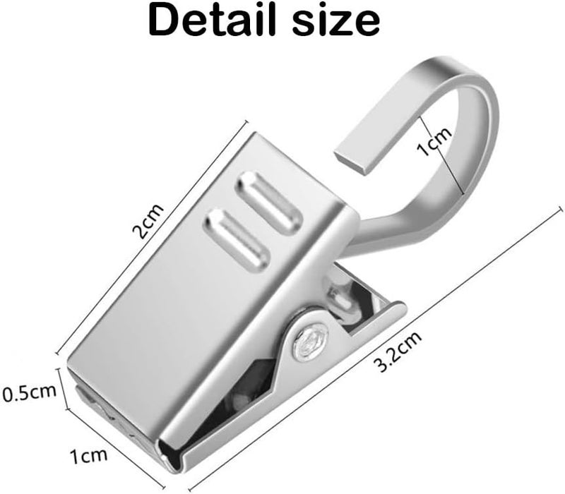 CEILINGRAIL Curtain Clips For Ceiling Curtain Track Flexible Curtains Tracks Bendable Ceiling's Rails Set for Window Door Shower Room Divider Curtains RV - Image 2